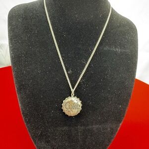 Vintage Coke Bottle Cap‎ Necklace